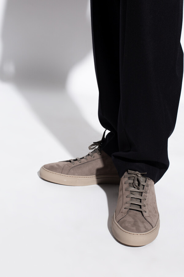 common projects achilles low grey suede