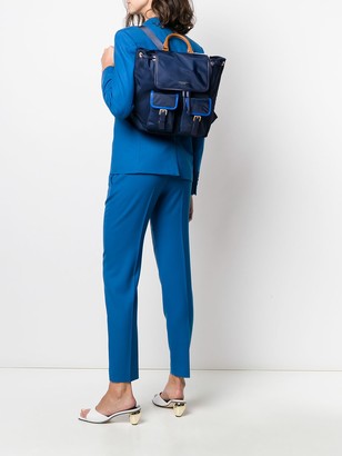 Tory Burch Perry colour-block backpack