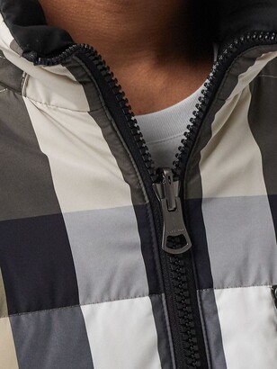 Burberry Reversible Check Puffer Jacket