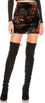 Thumbnail for your product : Band of Gypsies Romantic Burnout Mini Skirt