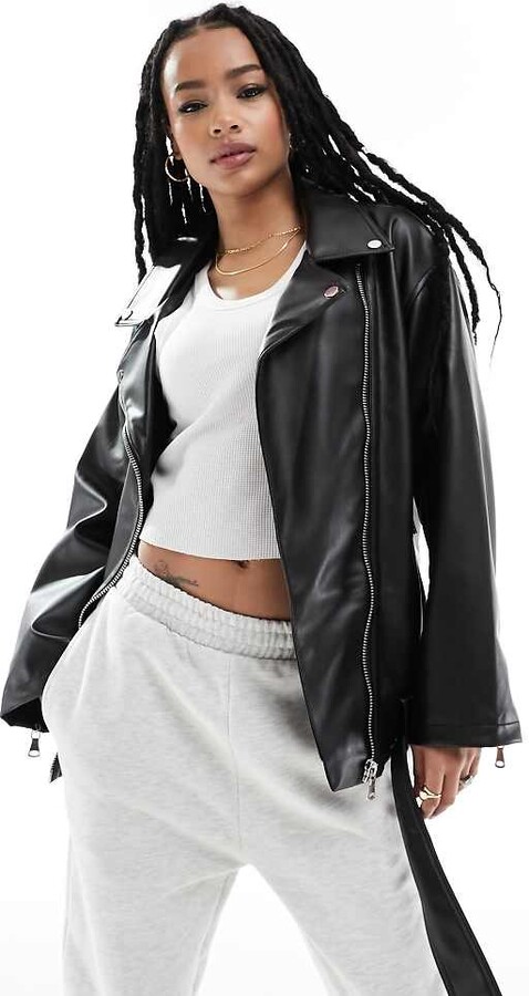 Asos Pleather Biker Jacket Leather Jacket For Men Asos Faux