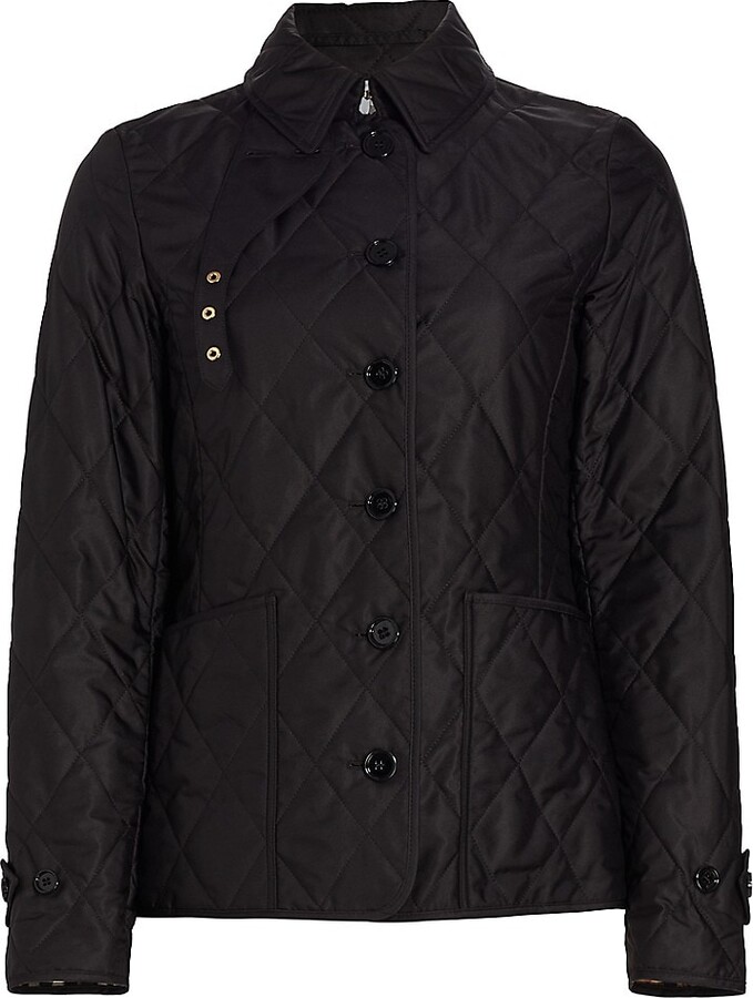 Burberry Fernleigh Quilted Logo Coat - ShopStyle