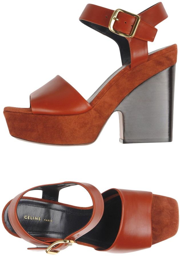 Celine Sandals - ShopStyle