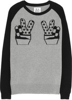 Thumbnail for your product : Zoe Karssen Peace Hands cashmere sweater