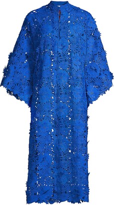 Cobalt Lace Dress