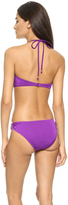 Thumbnail for your product : Milly Italian Solid Bandeau Bikini Top
