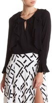 Thumbnail for your product : Line & Dot Tropez Ruffle Blouse