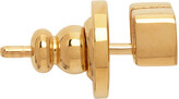 Thumbnail for your product : Valentino Garavani Gold VLogo Earrings