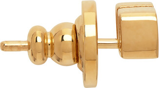 Valentino Garavani Gold VLogo Earrings