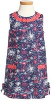 Thumbnail for your product : Lilly Pulitzer 'Little Lilly Classic' Glow-in-the-Dark Print Shift Dress (Toddler Girls, Little Girls & Big Girls)