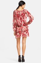 Thumbnail for your product : Jean Paul Gaultier Rose Print Tulle Blouson Dress