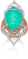 Thumbnail for your product : Sara Weinstock 18K Gold, Chrysoprase, Tsavorite And Diamond Ring