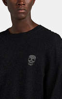 Thumbnail for your product : Alexander McQueen Men's Metallic-Skull Wool-Blend Sweater - Black
