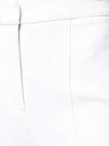Thumbnail for your product : Adam Lippes Stretch cady wide leg cropped trousers