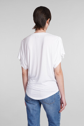 【送料&関税込】Isabel Marant Zola T-shirt In White Modal Isabel Marant Zola T-shirt In White Modal - ShopStyle