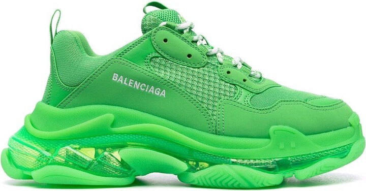 Balenciaga Men's Green Sneakers & Athletic Shoes | ShopStyle