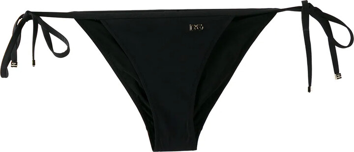 Dolce & Gabbana Logo-Tag Bikini Bottoms