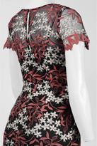 Thumbnail for your product : Aidan Mattox MD1E200057 Floral Bateau Neck Column Dress