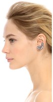 Thumbnail for your product : Ben-Amun Asymmetrical Statement Crystal Earrings
