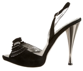 Thumbnail for your product : Rene Caovilla Slingback Sandals