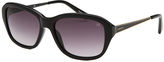 Thumbnail for your product : Nina Ricci NR3743-C01-55-16 Women's Rectangle Black Sunglasses