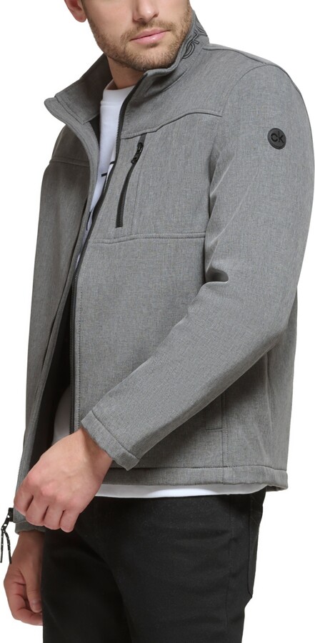 Calvin Klein Men\'s Gray Jackets | ShopStyle