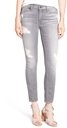 Women's 7 For All Mankind Ripped Skinny Ankle Jeans