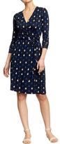 Thumbnail for your product : Old Navy Women's Cross-Front Tie-Belt Jersey Dresses