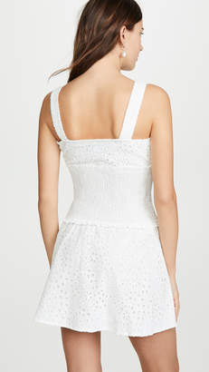 KENDALL + KYLIE Broderie Anglaise Eyelet Dress