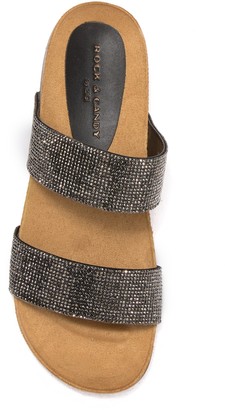 Rock & Candy Casha Jeweled Slide Sandal