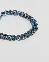 Thumbnail for your product : ASOS Chunky Chain Bracelet In Iridescent Finish