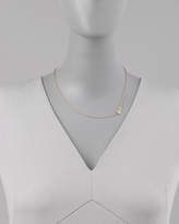 Thumbnail for your product : Jennifer Zeuner Jewelry 18k Gold Vermeil Mini Initial Necklace