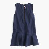 Thumbnail for your product : J.Crew Girls' flutter-hem flannel dress