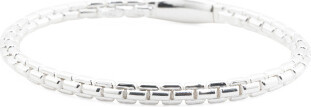 TJMAXX Sterling Silver Venetian Chain Bangle For Women