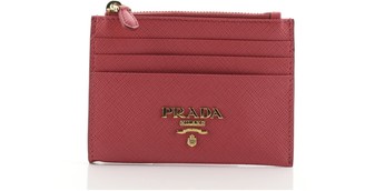 prada zip card holder