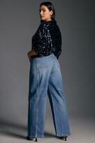 Thumbnail for your product : Pilcro Heritage Curve Mid-Rise Wide-Leg Jeans