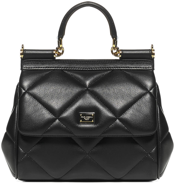 Dolce & Gabbana Sicily Small Quilted Leather Bag ShopStyle