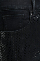 Thumbnail for your product : Roberto Cavalli Snake-print High-rise Skinny Jeans