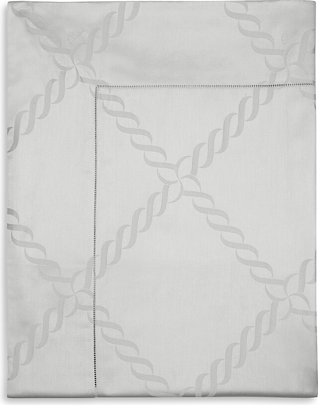 Pratesi Ori Treccia Flat Sheet Full Queen