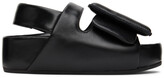 Thumbnail for your product : Boyy Black Slingback Puffy Platform Sandals