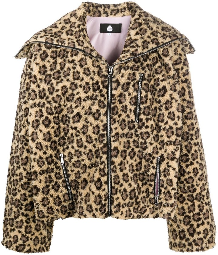 DUOltd CheetahPrint Jacket ShopStyle