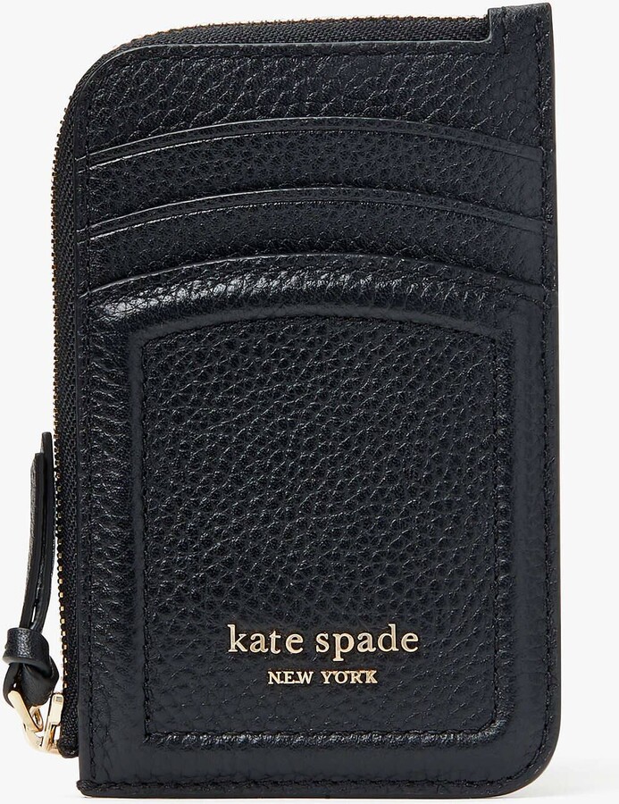 Lot of 2 Kate Spade Morgan Fancy Hearts Zip Continental Wallet + Card  Holder NEW