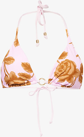 Seafolly Womens Blossom Reversible Floral Bikini Top 10