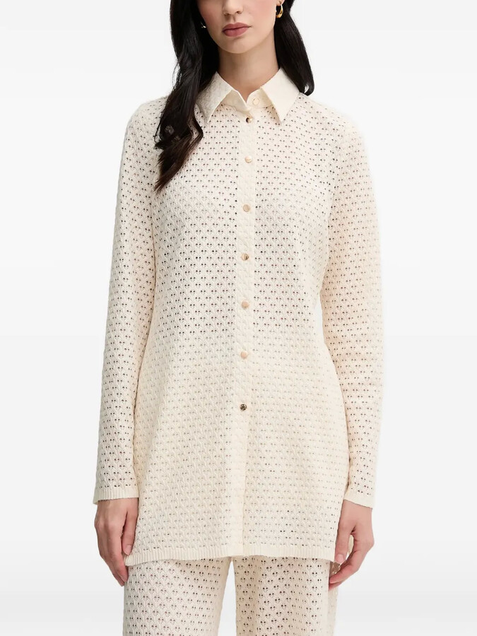 Marc Aurel Pierced Button Shirt