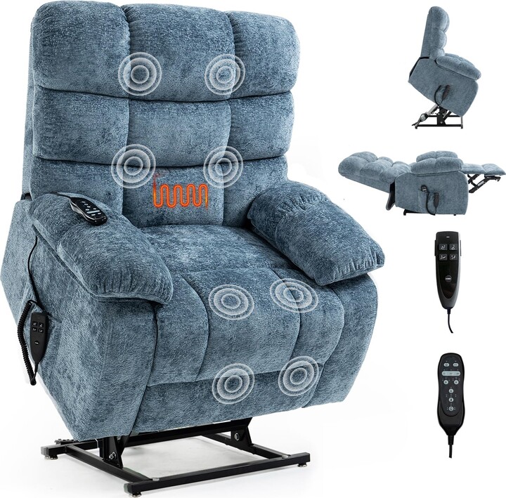 RHHVVR Oversized Power Lift Recliner Chair for Elderly
