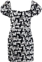 Thumbnail for your product : Johanna Ortiz Square Neck Floral Print Dress