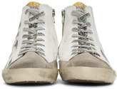 Thumbnail for your product : Golden Goose White Flag Francy High-Top Sneakers