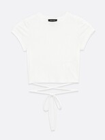Thumbnail for your product : New Look Strappy Hem Tshirt