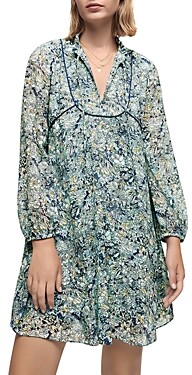 Maje Floral Print Dress | Shop the world's largest collection of 