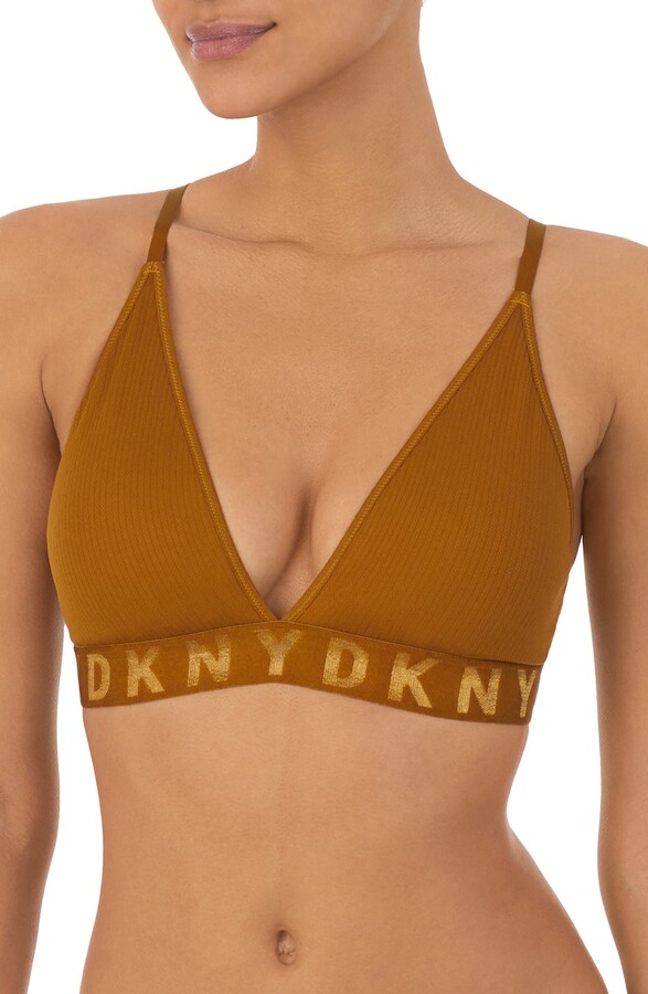 DKNY Litewear Seamless Ribbed Bralette DK4026 - Macy's